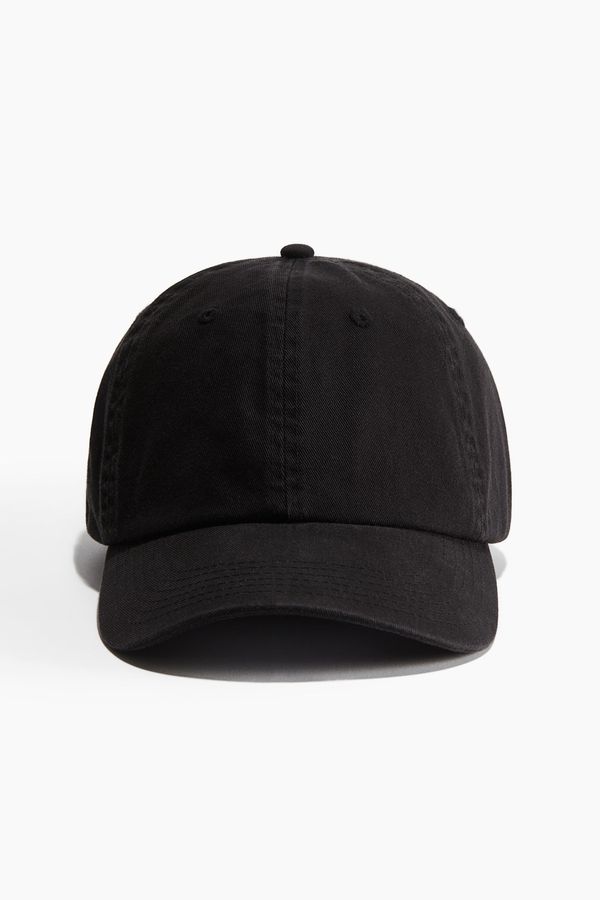 Gorra en sarga de algodón