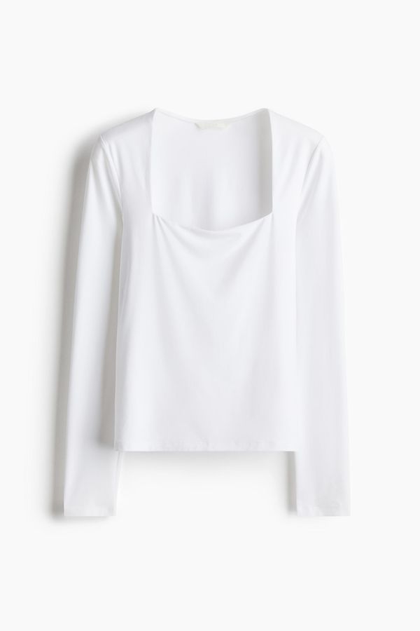 Blusa de mangas largas