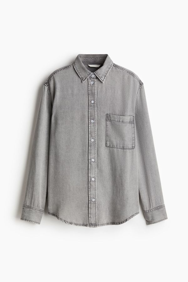 Lyocell denim shirt