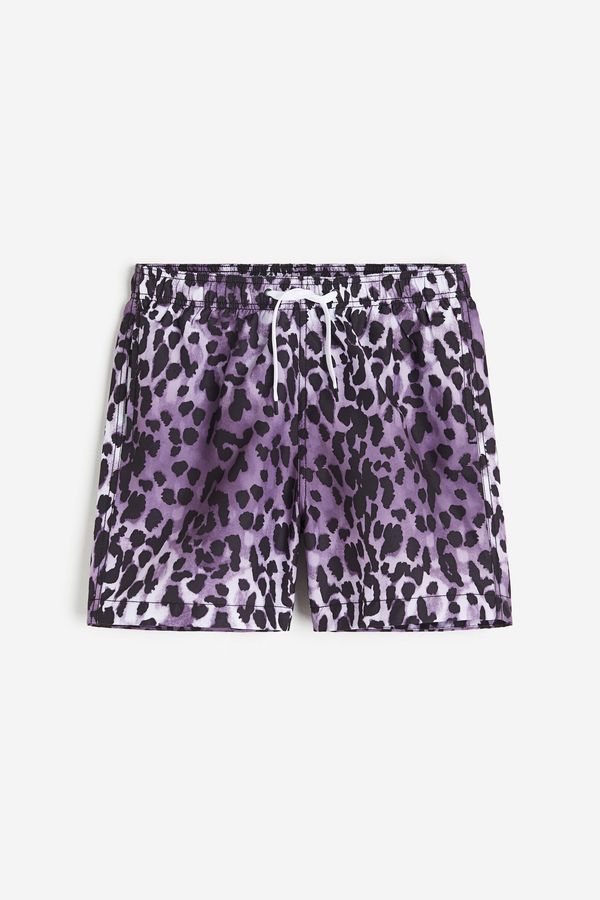Bermuda de baño estampada