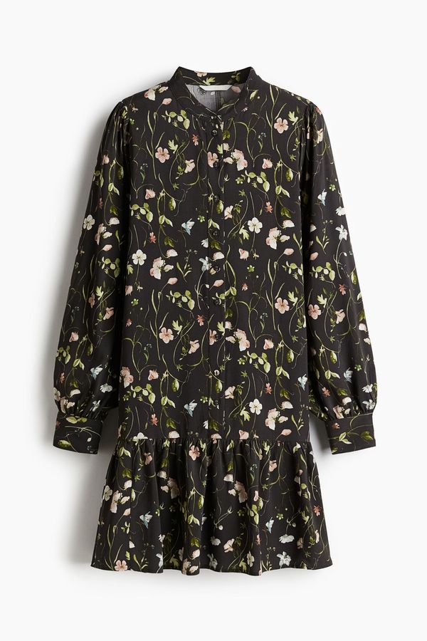 Vestido estampado de viscosa