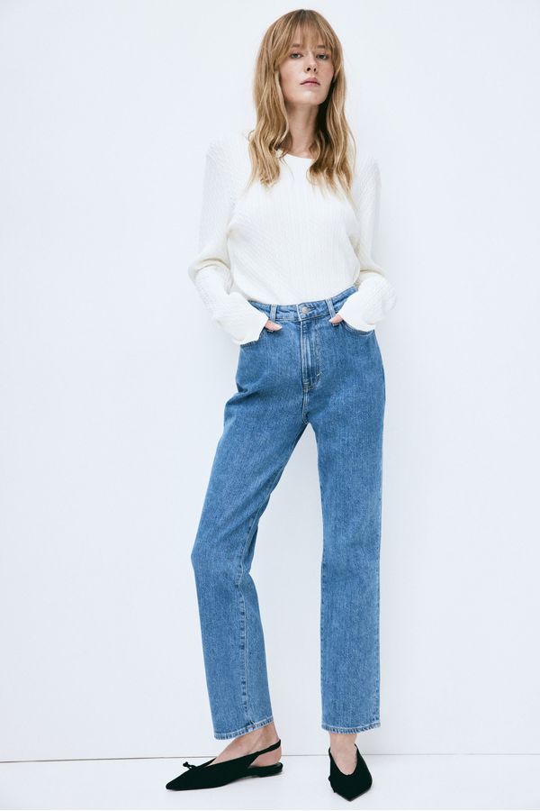 Mom Ultra High Ankle Jeans