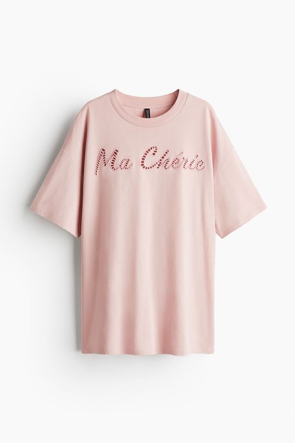 Camiseta oversize con motivo