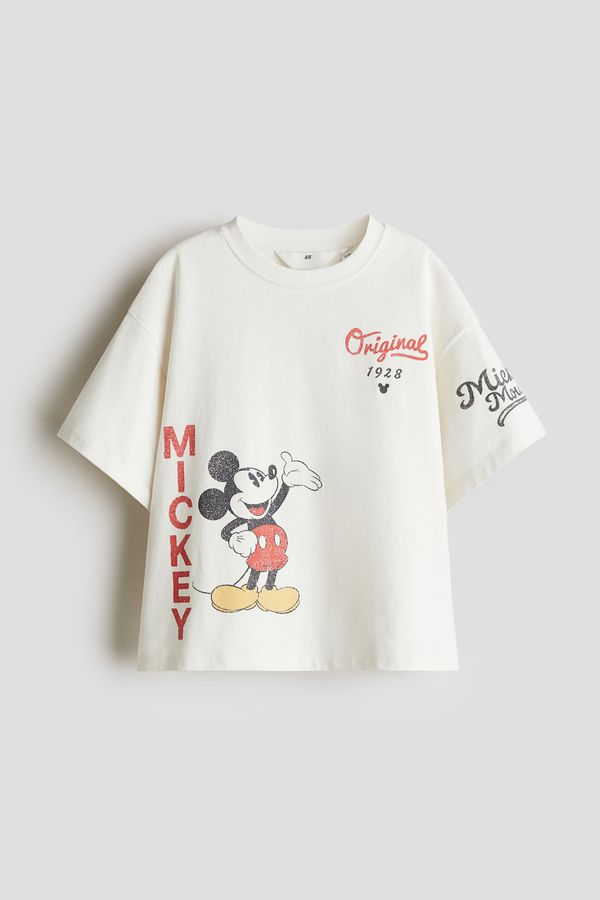 Camiseta de algodón con motivo