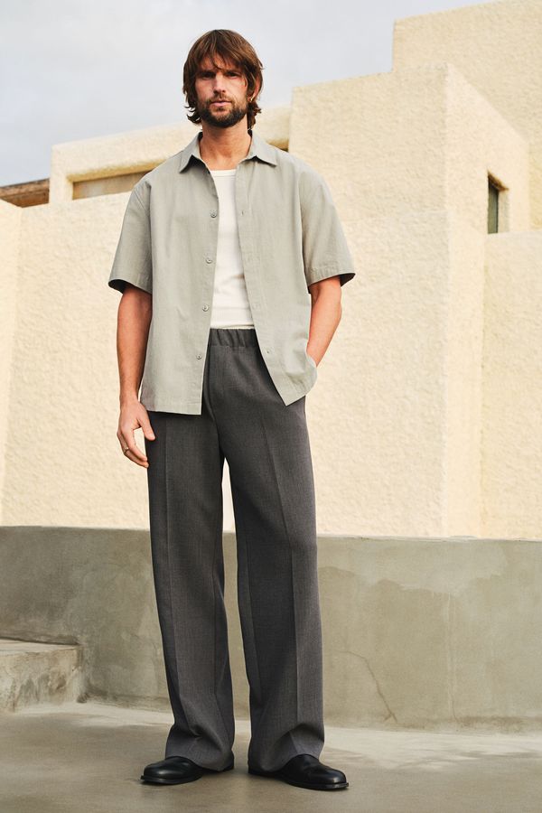 Camisa texturizada Regular Fit