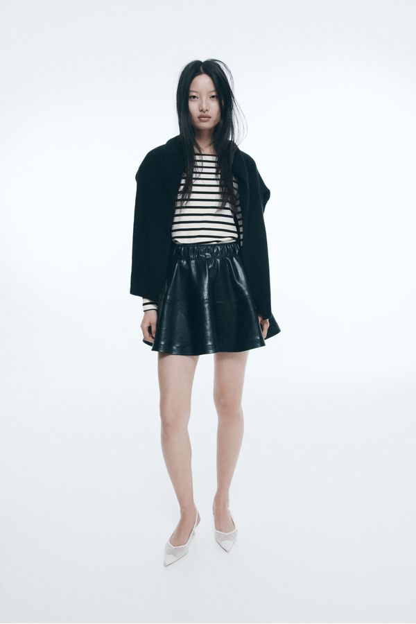 Blusa con escote barco