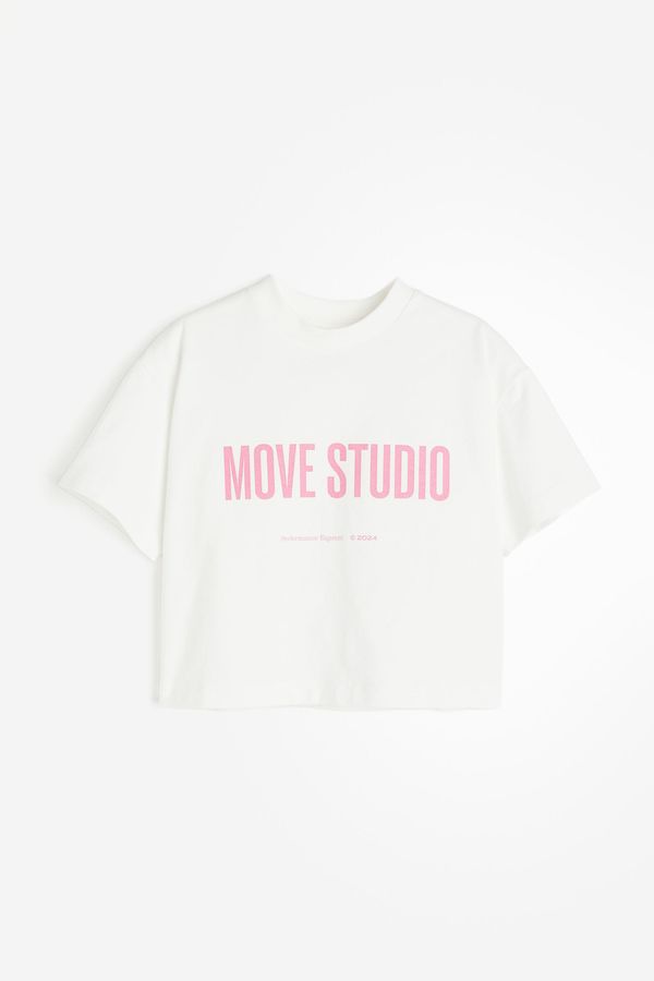 Camiseta de deporte cropped en DryMove™