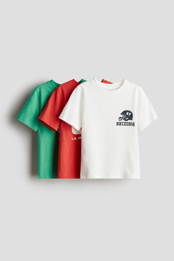 Pack de 3 camisetas de algodón