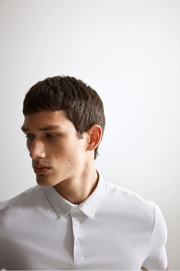 Camiseta estilo polo Slim Fit