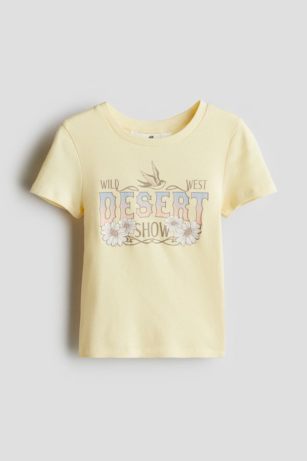 Camiseta de algodón con motivo estampado