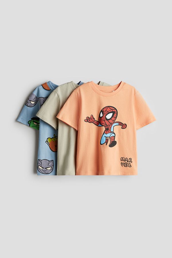 Pack de 3 camisetas con motivo estampado
