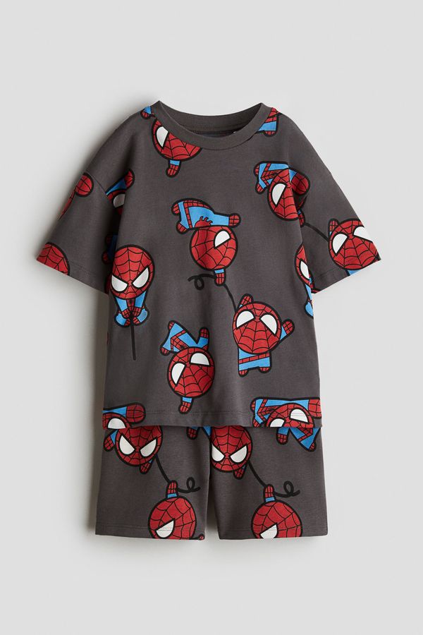 Conjunto de 2 piezas con motivo estampado