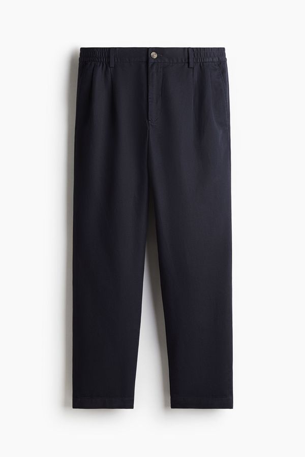 Pantalón en mezcla de lyocell Regular Fit