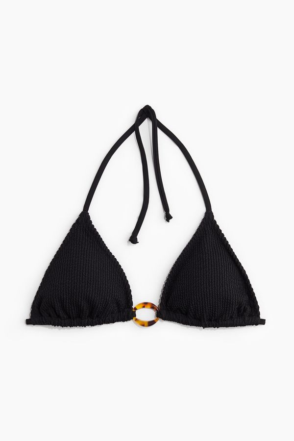 Top de bikini triangular con relleno