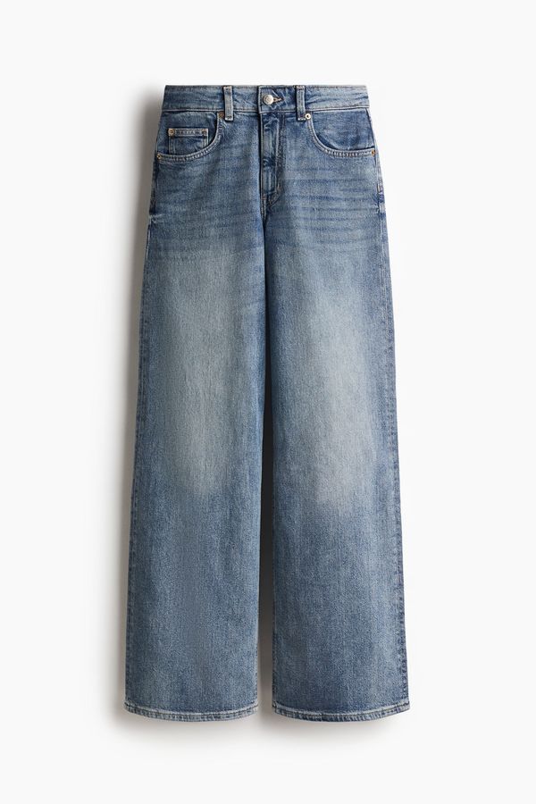 Wide High Jeans