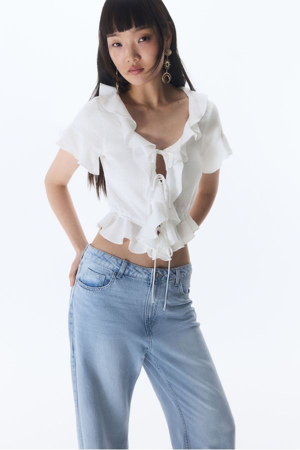 Blusa de volantes