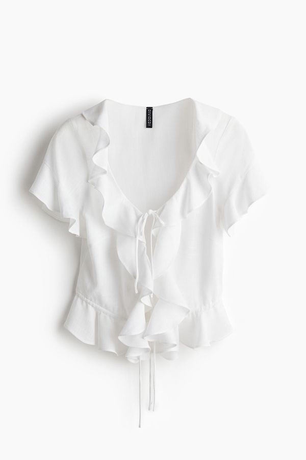 Blusa de volantes