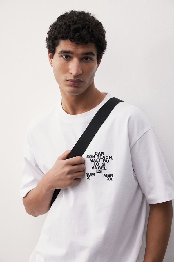 Camiseta Loose Fit con motivo estampado