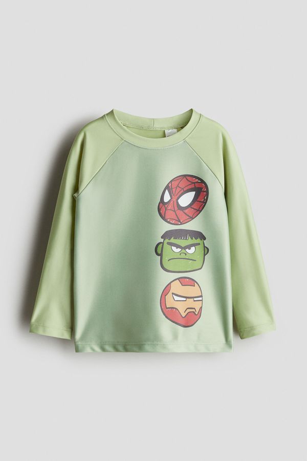 Camiseta de baño con estampado UPF 50