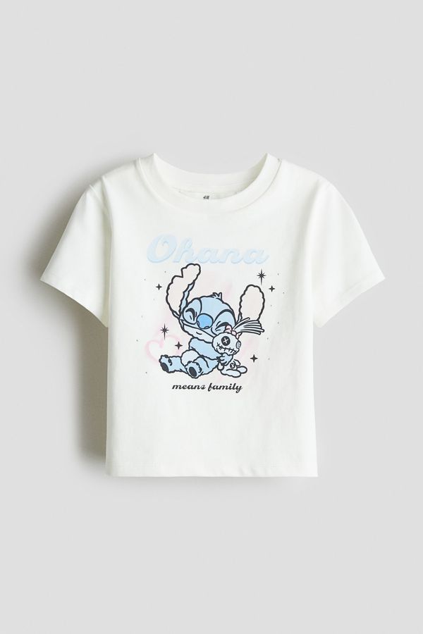 Camiseta con motivo estampado