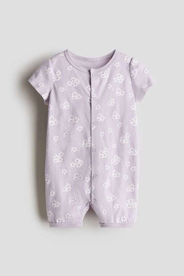 Pijama enteriza estampada