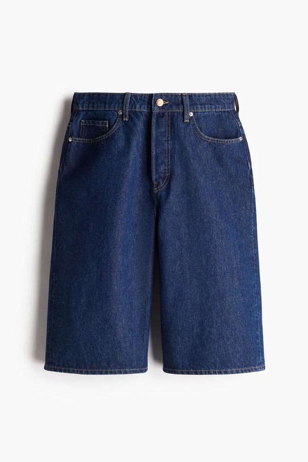 Bermuda en denim High Knee