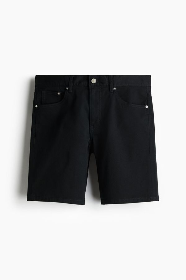 Shorts en sarga Regular Fit