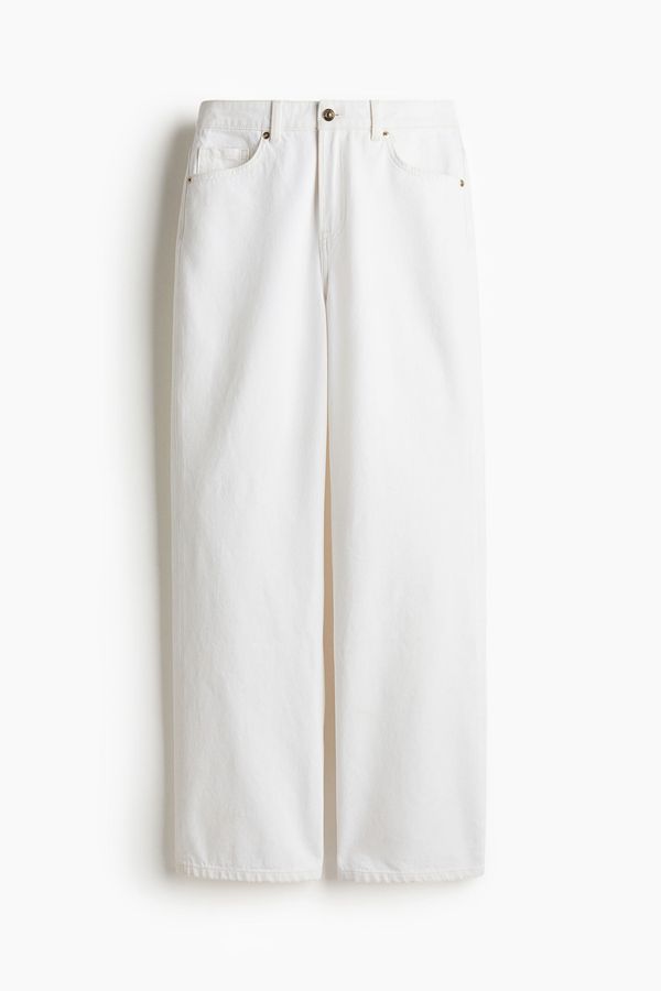 Wide High Jeans