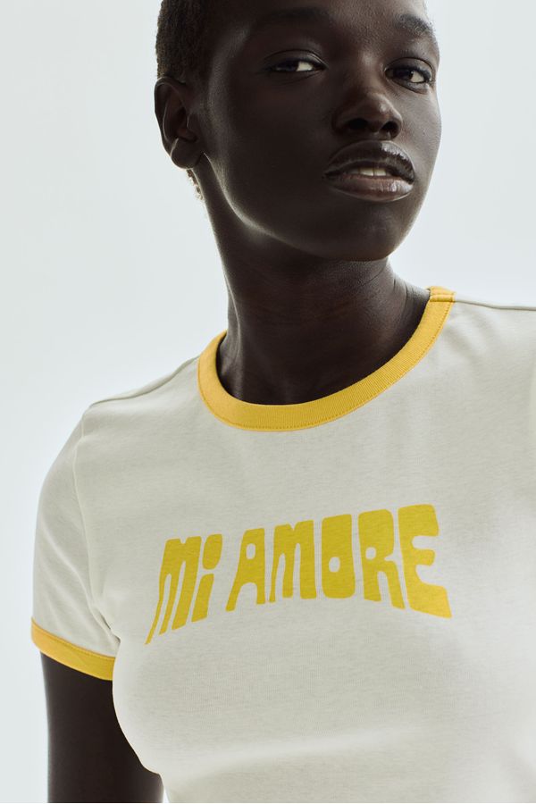 Camiseta acanalada