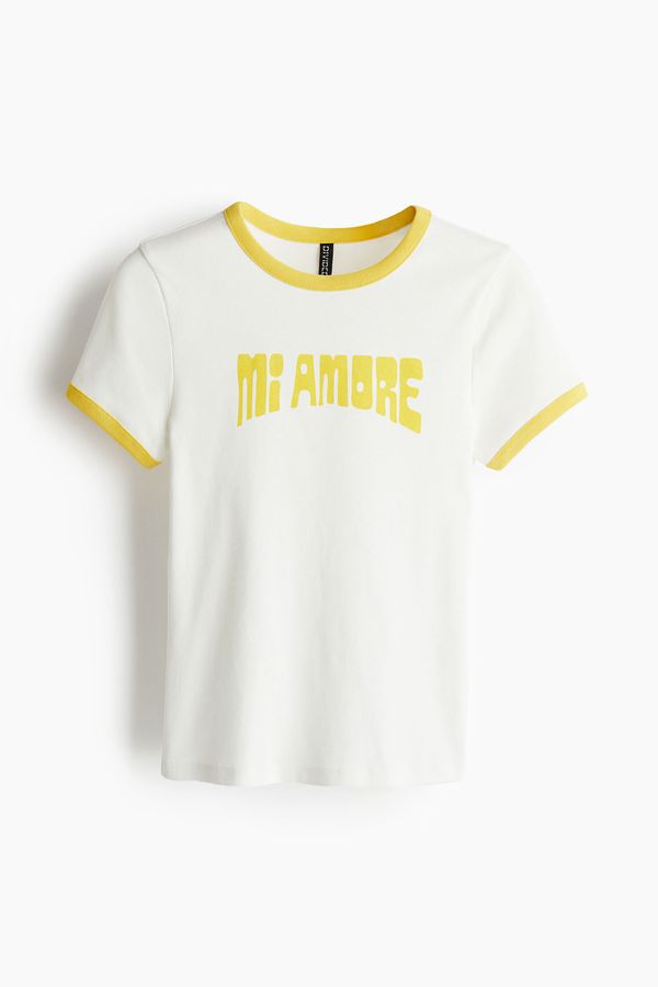 Camiseta acanalada