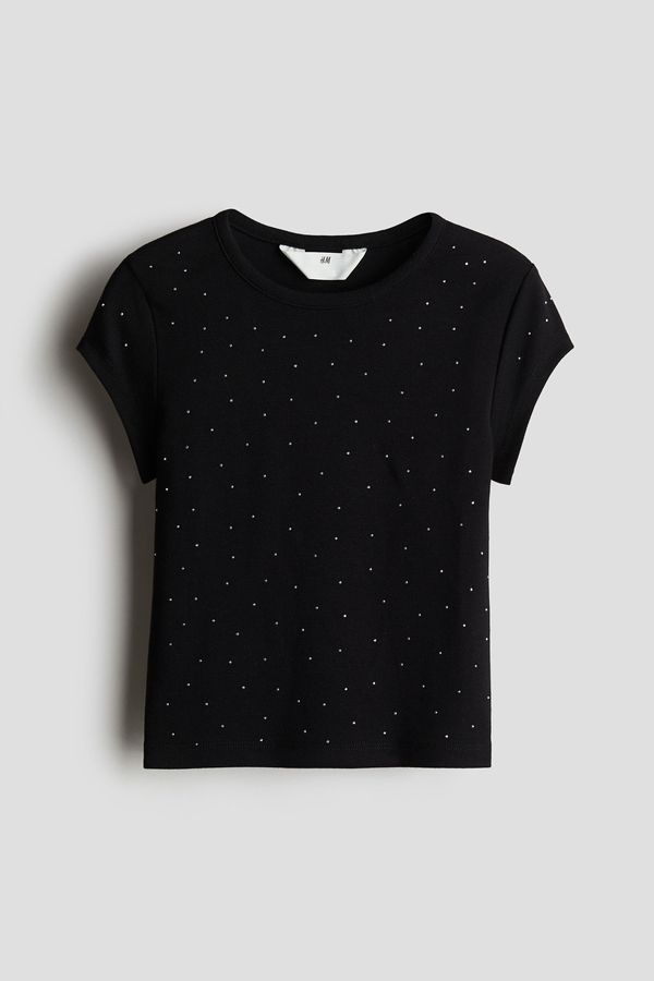Camiseta en algodón con detalles decorativos