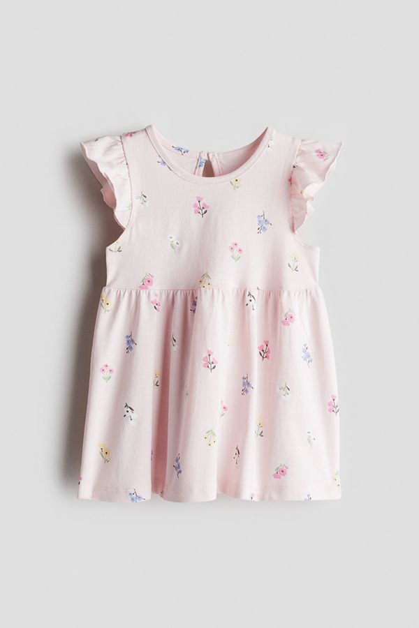 Vestido estampado de algodón