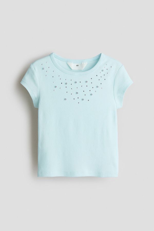 Camiseta en algodón con detalles decorativos