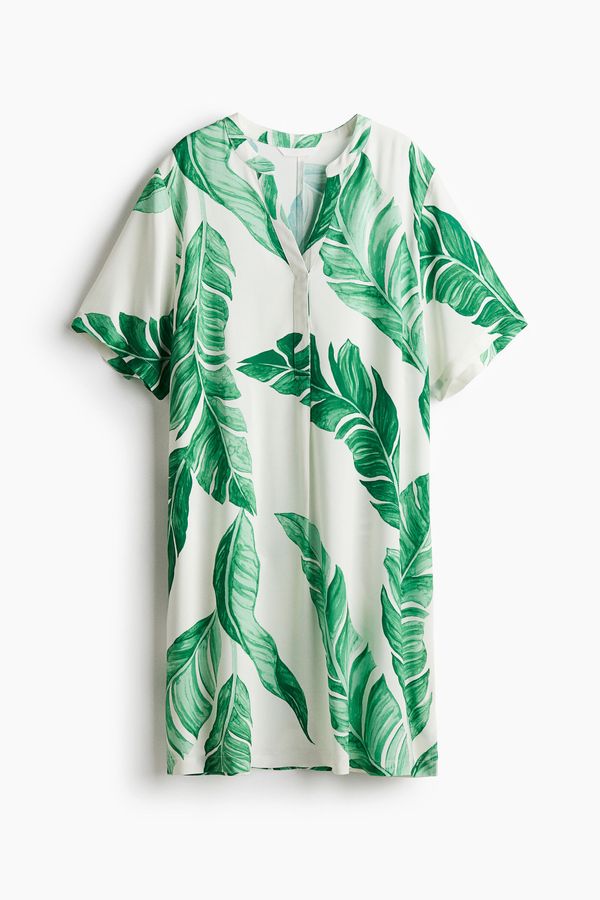 Vestido túnica en viscosa