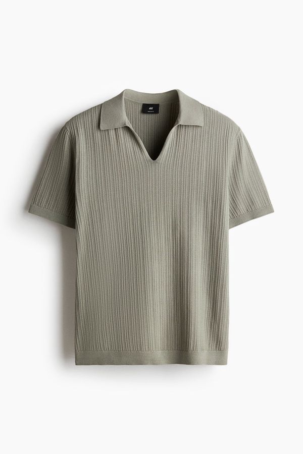 Camiseta estilo polo Regular Fit en algodón pima