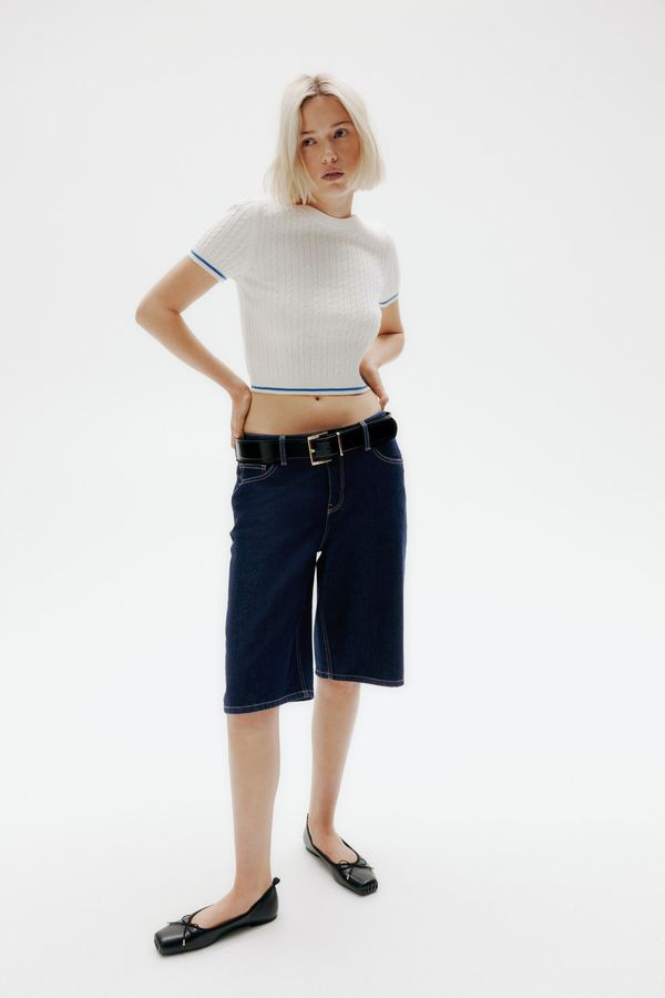 Bermuda en denim Regular