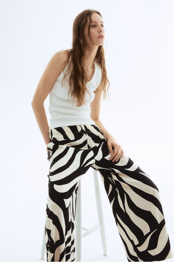 Pantalón cropped sin cierre