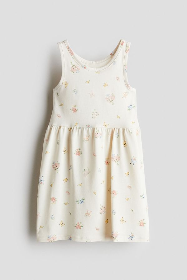 Vestido estampado en algodón