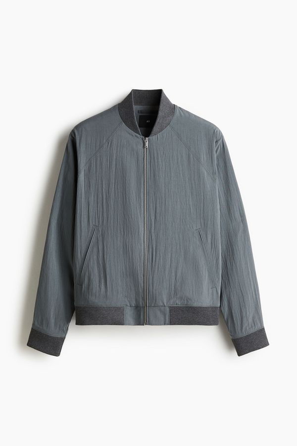 Chaqueta bomber Regular Fit en mezcla de lyocell