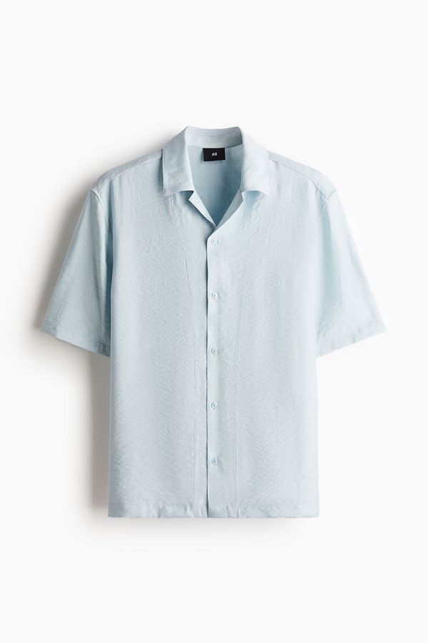 Camisa resort Regular Fit en tejido jacquard