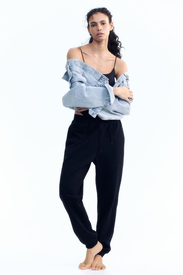 Joggers de tiro alto