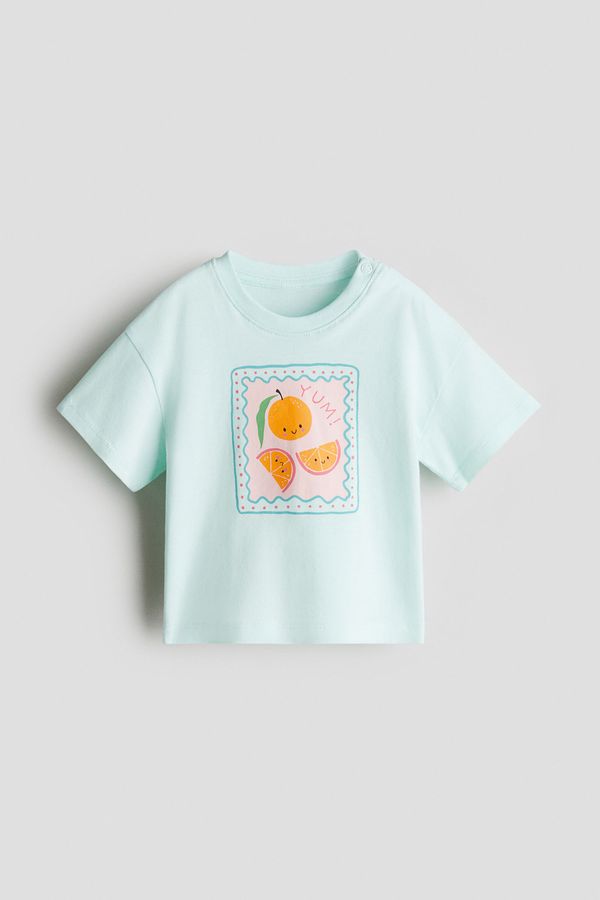 Camiseta de algodón con estampado