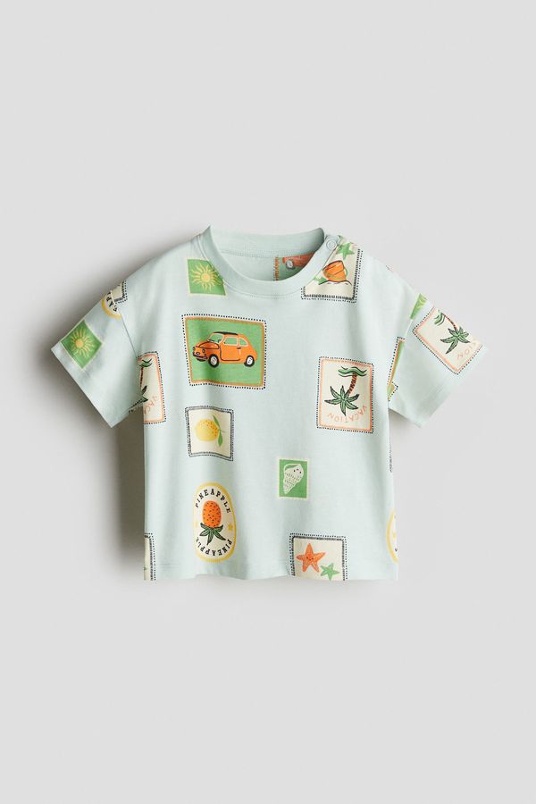 Camiseta de algodón con estampado