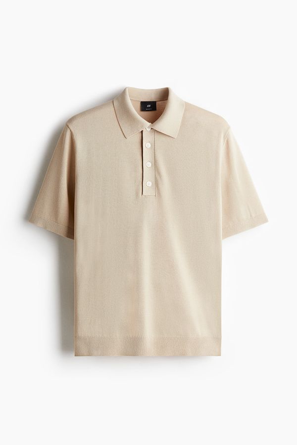 Camisetas estilo polo Regular Fit en punto fino