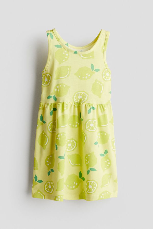 Vestido estampado en algodón