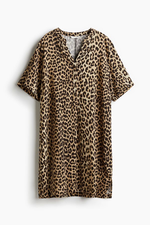 Vestido túnica en viscosa