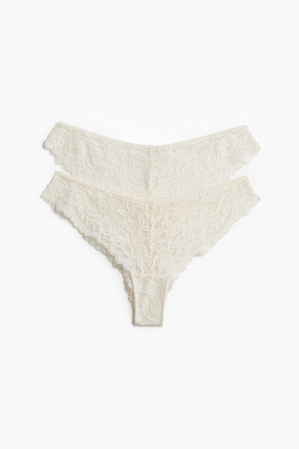 Pack de 2 tangas de encaje