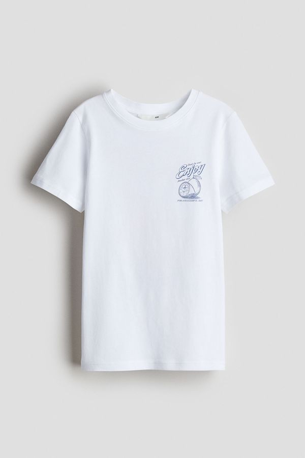 Camiseta con motivo estampado