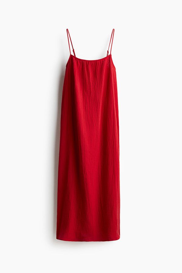 Vestido playero de muselina