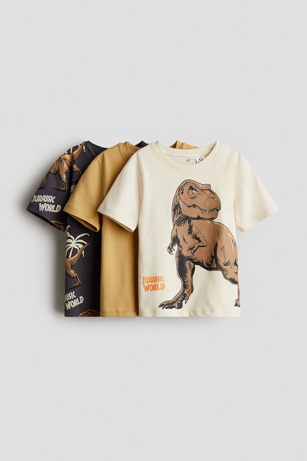 Pack de 3 camisetas con motivo estampado
